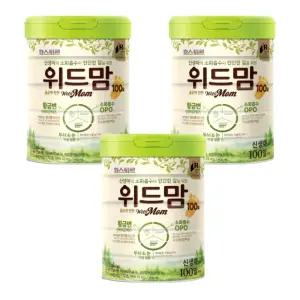 파스퇴르 위드맘 100일 750g 3개