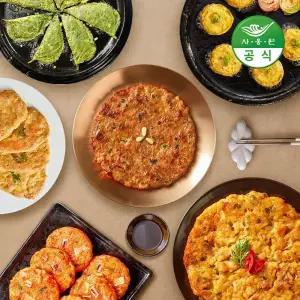 사옹원 부침명장 프리미엄 명절 간편 모듬전 모음 / 김치전 땡초부추전 동태전 깻잎전 오미산적 고기완자 해물파전