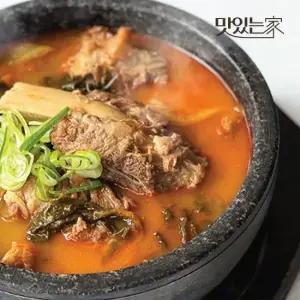 사미헌 얼큰 우거지 갈비탕 5팩 1팩 780g)