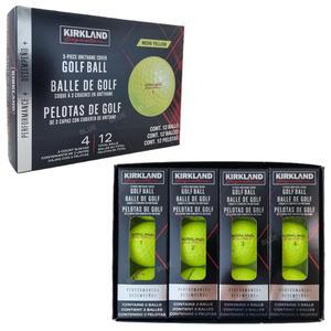 커클랜드 시그니춰 3피스 컬러 골프공 (12개입)