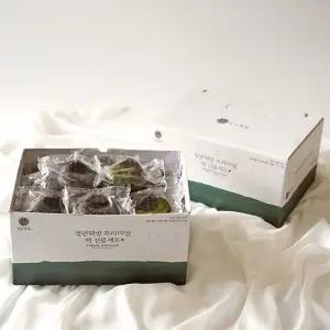 쫀득쫀득 청년떡방 쑥+흑임자인절미 2kg 선물세트