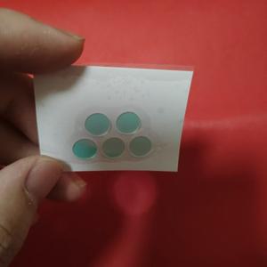 5개 650nm IR 적외선 필터 협대역 통과 렌즈 원형 직경 5.8-11mm