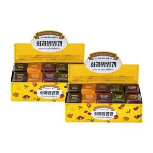 [화과방] 큐빅양갱 (40gx30개입)x2세트 +쇼핑백 / 어르신 간식 전통과자 옛날과자 양갱 요양원 개별포장 골프장