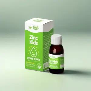 닥터라인 징크키즈 1박스x120ml  유소아 액상아연 영양제 돌 아기 유아 어린이 프리미엄