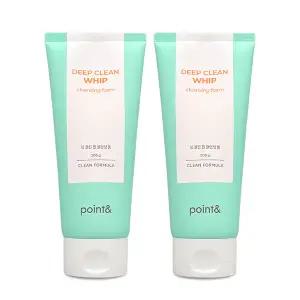[하프클럽/이자녹스]포인트앤 딥 클린 휩 클렌징 폼 200g X 2개