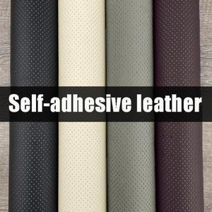 가죽 수리 패치 소파 자동차 좌석 의자 가구 PU 테이프 천공 된 자체 접착