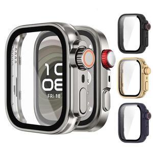 화웨이 워치핏 4 프로 스크린 보호 강화유리 PC 범퍼 프레임 교체용 케이스, 울트라 커버