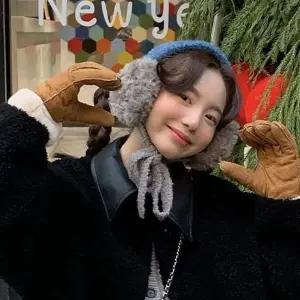 [셀러에이드]양털 귀도리 귀마개 방한 군밤 스키장