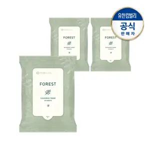 포레스트 클렌징 티슈 30매X3