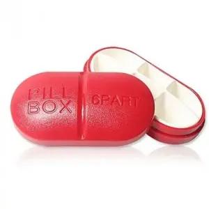 OOU 正品 폴리프로필렌 재질 6PART 여행용 알약 케이스 용품 약통 미니 디자인