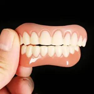 실리콘 이빨 치아 임시 가짜 자연스러운 웃음