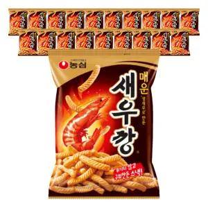 농심 매운새우깡, 90g,  20개