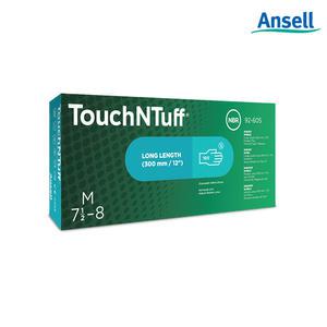 안셀 터치앤터프 92-605 12인치 니트릴 내화학장갑 100매
