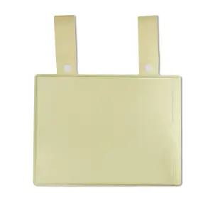 침대명찰 하드케이스 노랑색  병실용명찰 병상카드케이스