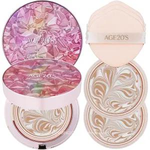 AGE20S 에이지투웨니스 에센스 팩트 아우라 21호 본품1개+리필2개