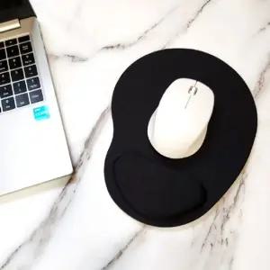 마우스패드 손목받침 고급 마우스받침 검정 (WFJPWBH)