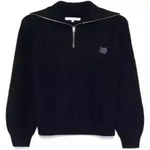 볼드 폭스 헤드 패치 HALF 지퍼 리브 점퍼 하프집 립 LM00807KT1093 P476