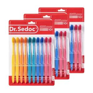 닥터세닥 컬러팝 어드밴스 칫솔 10개입 x 3개