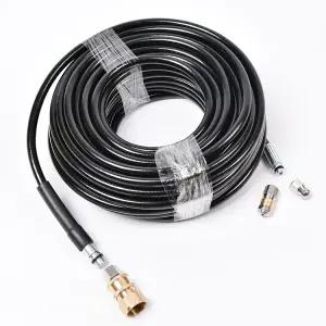 하수구 뚫기 고압관 호스 배합 물쥐 세차기 노즐 세척