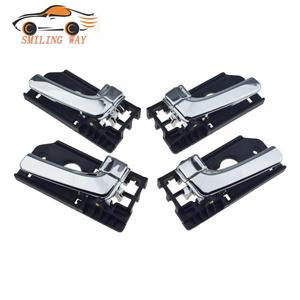 기아 세도나 카니발 모던 엔투라지 크롬 문짝 좌측 우측 인테리어 핸들 82610-4D010 1 개 2 4개