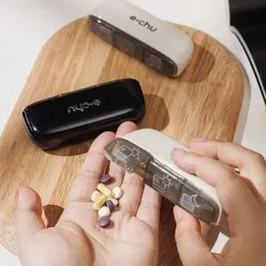 휴대용 알약케이스 U520 미니 3칸 시간별분리 보관함 약통