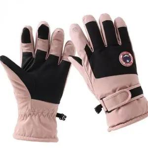 여성용 스키장갑 핑크 겨울 방한 터치장갑