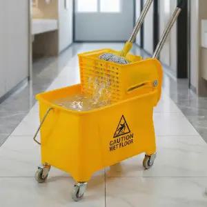 이동식 대걸레 핸드 짤순이 마포 봉 밀대 바닥 물 걸레 짜는기계 상가 매장 마대 청소 칸막이 세척 탈수기