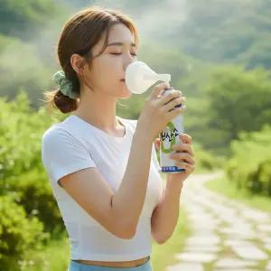 사계절닷컴 가정용 산소 호흡기 휴대용 산소통 산소캔 마스크 648ml