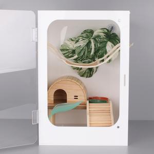 일체형 세로형 도마뱀사육장 아크릴사육장 크레스티드게코 도마뱀집 테라리움 케이지