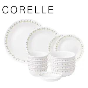 코렐 쁘띠 튤립 디너웨어 4인 세트 16P 그릇세트 식기