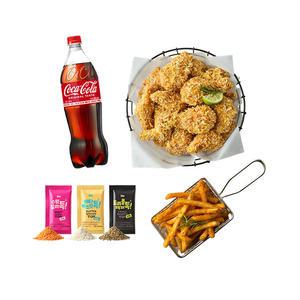 BHC 콰삭톡+케이준프라이+콜라1.25L