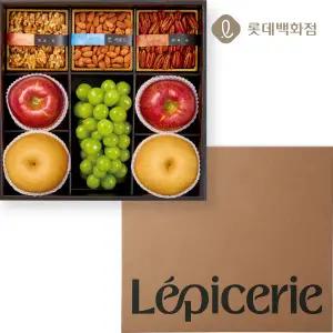[롯데백화점]대향유통 레피세리 샤인,사과,배 견과 4종 세트 2호(3kg내외)(559)