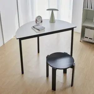 루나 반원 스틸 800 1100 테이블 의자 1개 추가 선택)