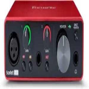 Focusrite 스칼렛 솔로 3세대 USB 오디오 인터페이스 기타리스트 보컬리스트 팟캐스터 또는 프로듀서용