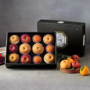 사과배천혜향 혼합 선물세트 2호 6kg (배6+사과3+천혜향3)