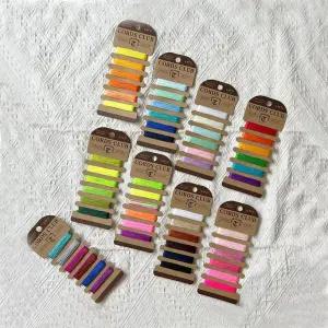 매듭공예 DIY 1mm굵기 6색 각500cm 매듭실 세트 11종