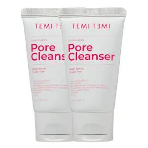 테미테미 블랙그레인 모공 선크림 메이크업 올인원 저자극 비건 클렌저 50ml 2개