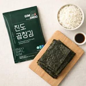 진도 두번 구운 곱창김 100매(5매x20봉)_25년 제철김_산지직송