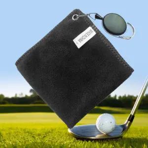 고리형 릴타월 골프공 수건 부드러운 흡수력 릴홀더 릴 볼클리너 굿즈 골프 올 공 수건 볼타 타월