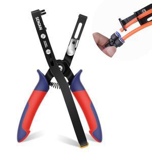 셍카이 에어 라인 플라이어 연결 1/4 도구, u201D 릴리스 분리 공압 도구 피팅 퀵 커넥트 핏 커넥터용 제거 8mm) u201D(6mm, 피팅용 5/16 푸시 호스 푸시,