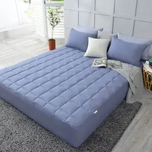 퀸침대 매트리스패드 일체형커버 토퍼매트