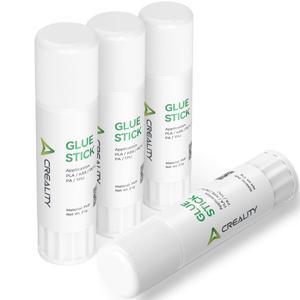 크리에이티 4개입 3D 프린터 글루 스틱, 핫 베드 와핑 감소용 접착제 PVP 고체 프린트