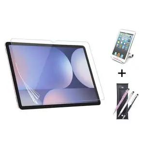 갤럭시탭A11 플러스 강화/무지문 보호필름+스피드 거