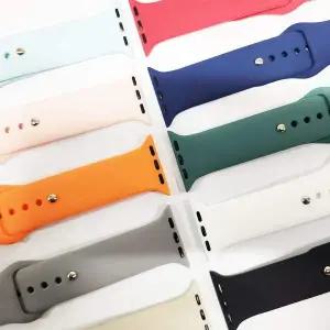 애플워치 9 8 7세대 호환 실리콘 스트랩 스포츠밴드 시계줄 41mm 45mm