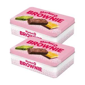 오리온 마켓오 브라우니 틴케이스 12입, 2개