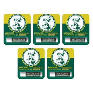 멘소래담 립밤 메디케이티드 x 5개 맨소래담 립케어