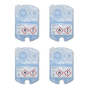 브라운 면도기 세정액 CCR4 클린앤리뉴 세척 카트리지