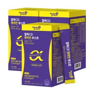 헬스프랜드 알파CD 핏라인 부스트 3박스(90포) 알파시클로덱스트린 알파시디 분말 난소화성말토덱스트린