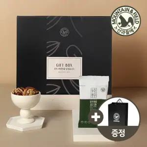 [산과들에] 7종견과 올로스팅 하루견과 순수정담 50봉 선물세트+쇼핑백