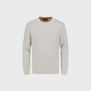 [앤드지](하남점)캐시미어 혼방 이중지 라운드넥 니트 5종 택1 BZFSH4ER1101